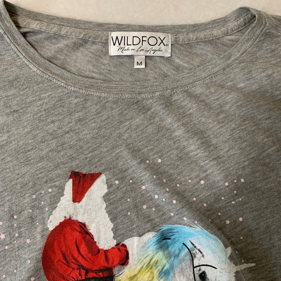 Wildfox Santa riding Unicorn L/S - Picture 7 of 13